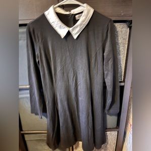 Wednesday style knit dress